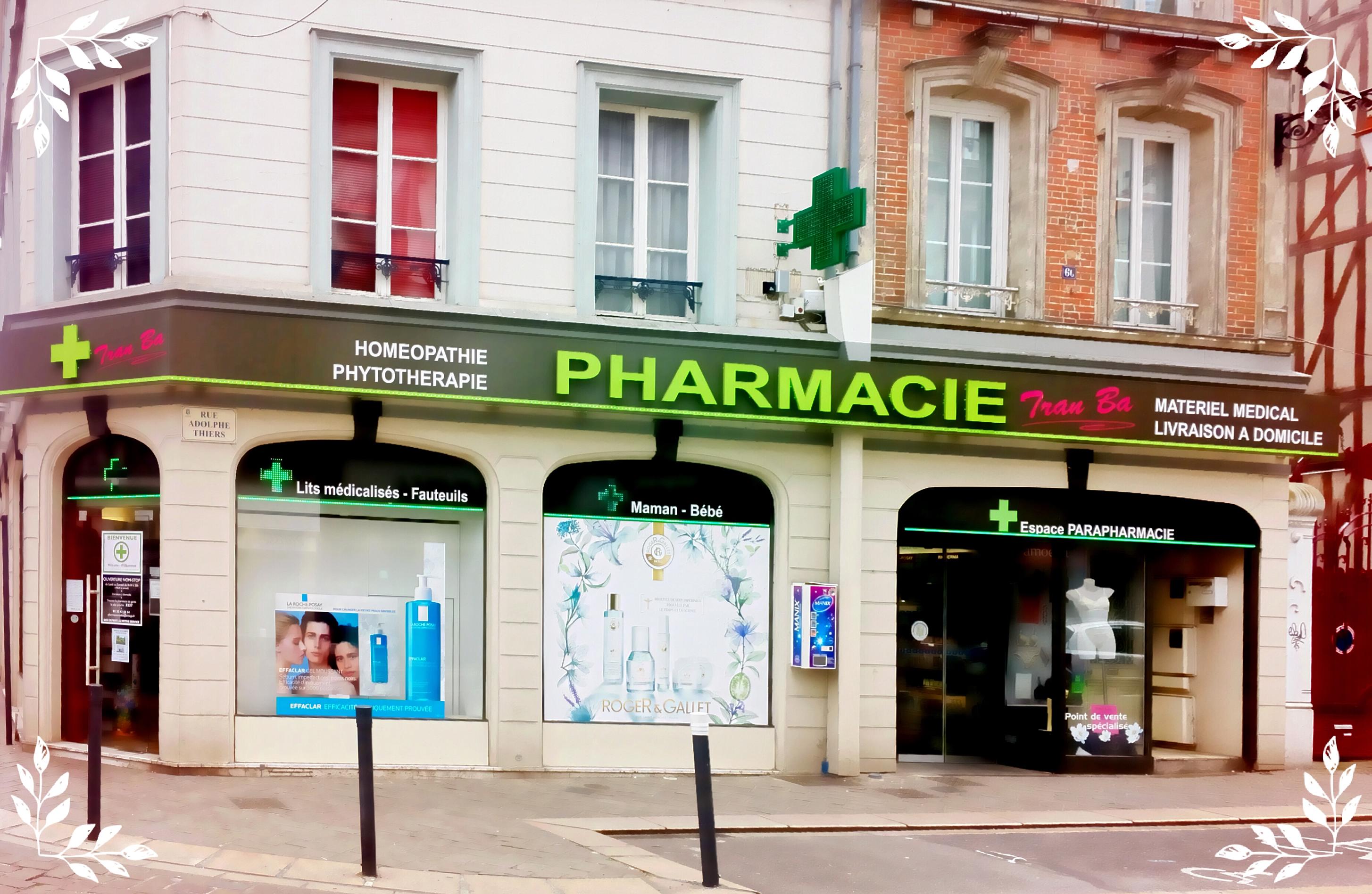 Pharmacie TRAN BA à bernay Eure (27300) 