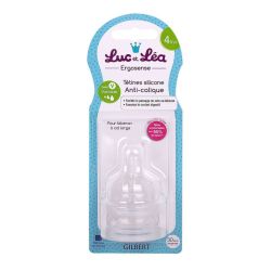 Luc Et Lea Tetine Silicone Anti Coliq 4M