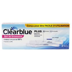 Clearblue Plus Test Grossesse X2