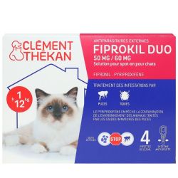 Fiprokil Duo Chat 4 Pip 0,5Ml