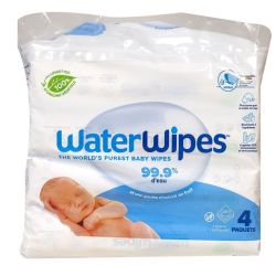 Waterwipes Lingettes X4