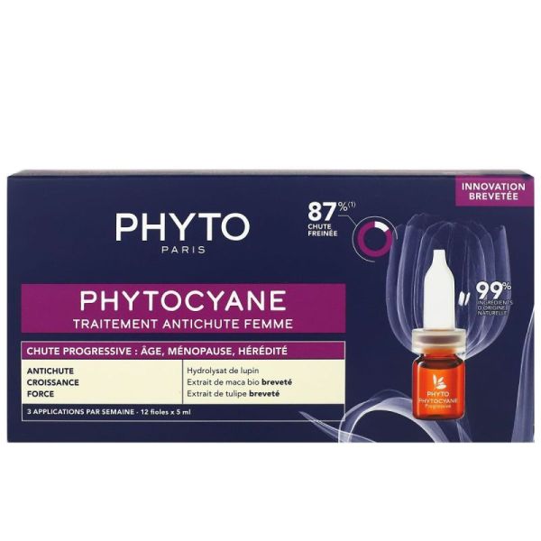 Phytocyane Trait A-Chute Femme 12X5Ml