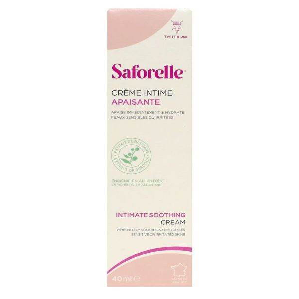 Saforelle Creme Apaisante 40Ml