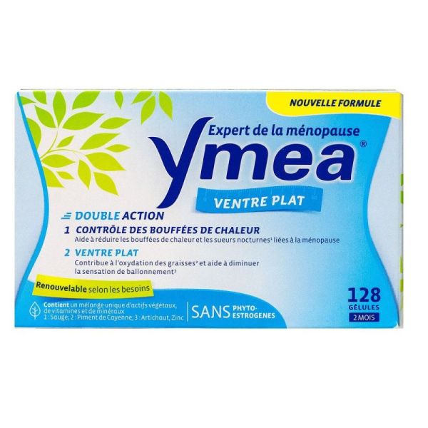 Ymea Ventre Plat Boite 128 Gelules