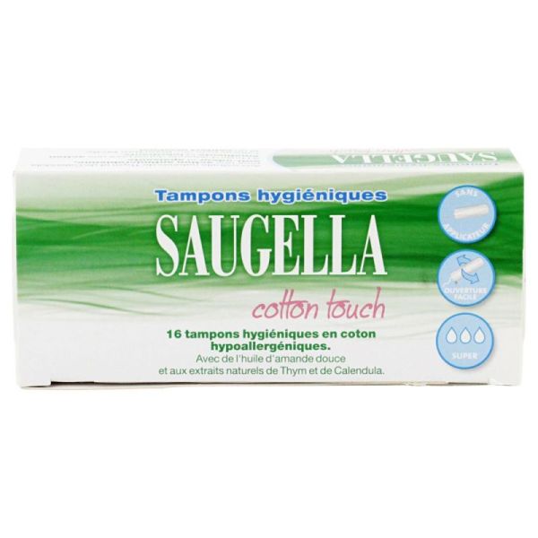 Saugella Tampons Hyg Super Bte16