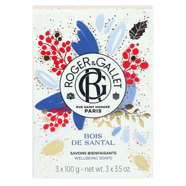 Rg Coff Noel Trio Bois De Santal Sav 100G