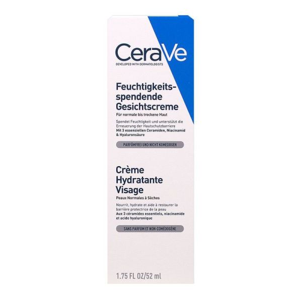 Cerave Lotion Visage Jour Tube 52Ml