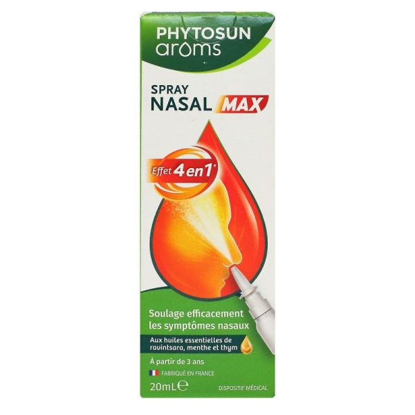 Phytosun Aroms Spr Nasal Decong Max 20Ml