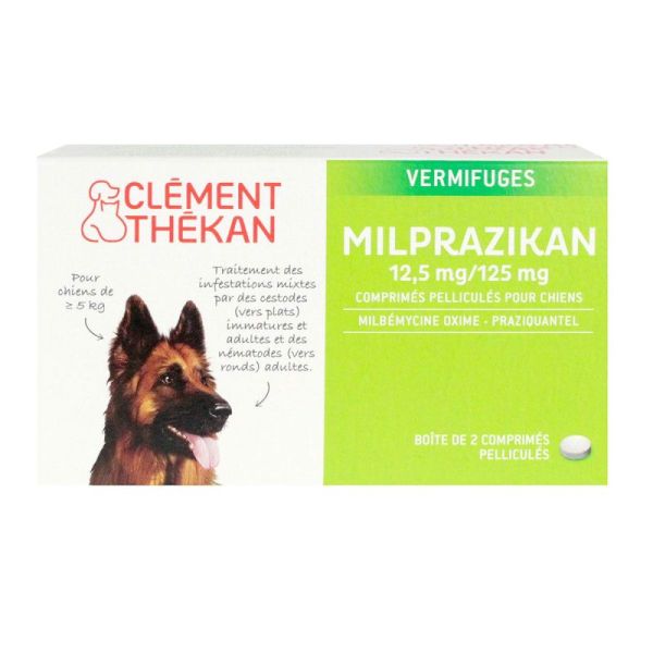 Milprazikan Chien Vermifuge  Bte2