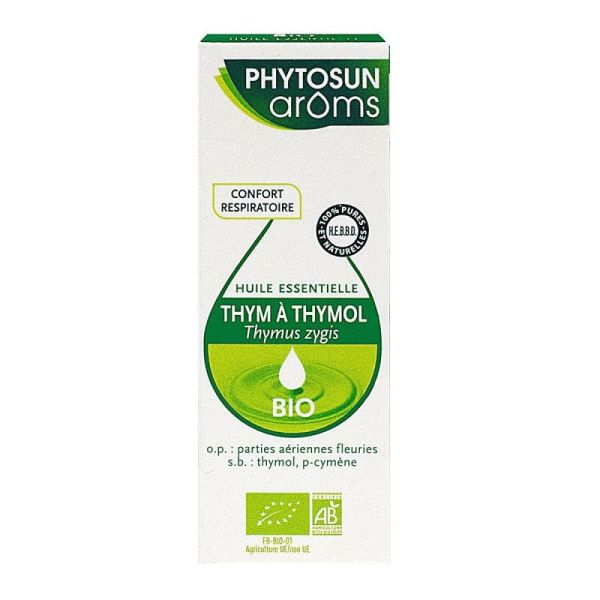 Huile Essentielle Bio Thym Thymol 10Ml