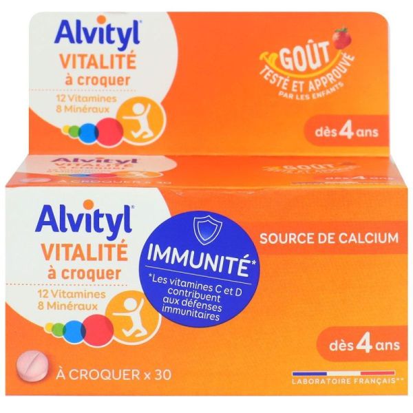 Alvityl Vitalite A Croquer Cpr 30