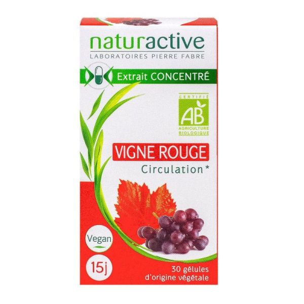 Naturactive Vigne Rouge Bio 30Gel