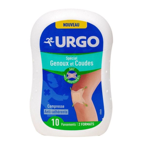 Urgo Pans Special Genoux Et Coudes Bte10