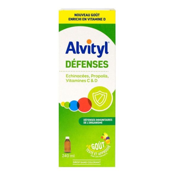 Alvityl Defenses Sirop 240Ml