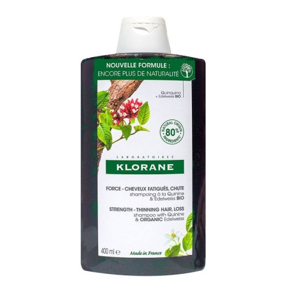 Klorane Shp F Quinine-Edelweiss Bio 400Ml