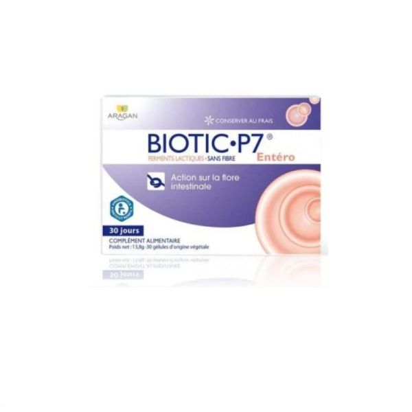 Aragan Biotic P7 Entero Bte 30Gelules