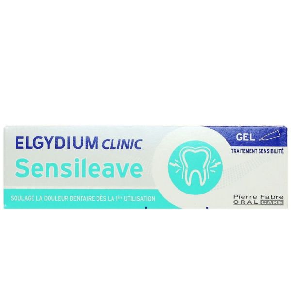 Elgydium Sensigel Clinic Sensileave 30Ml