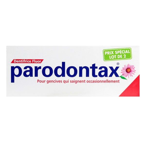 Parodontax Dentif Lot 2X75 Ml