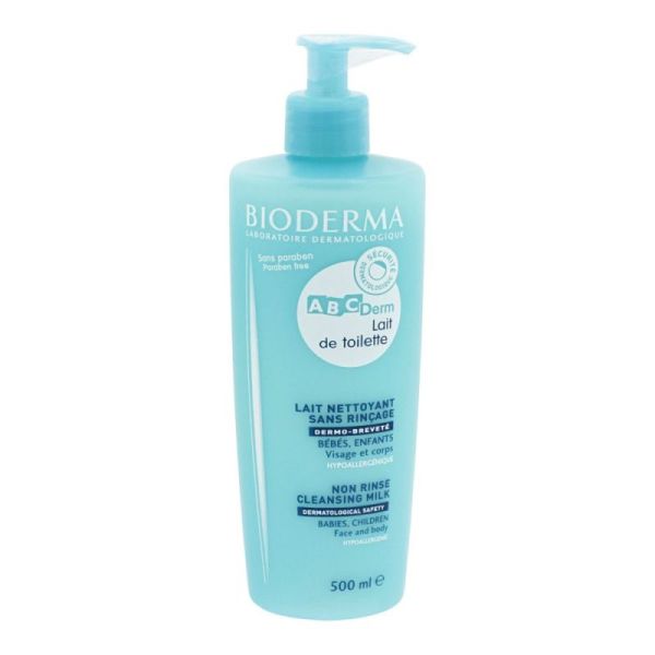 Bioderma Abcderm Lait Toil S/Rinc 500Ml