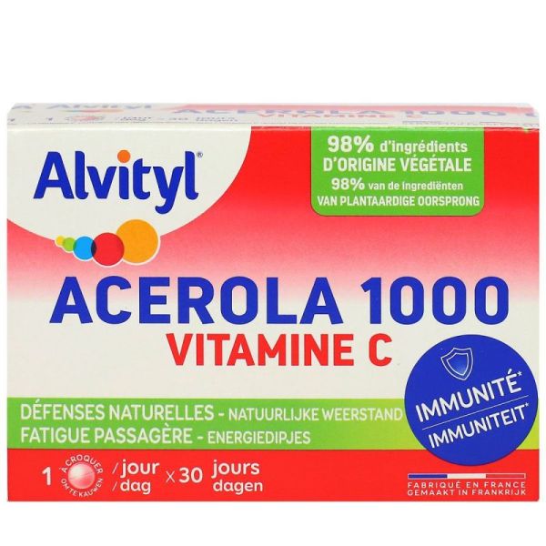 Urgo Vital Acerola 1000 A Croquer