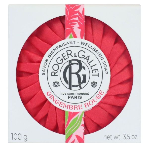 Rg Savon Gingembre Rouge 100G